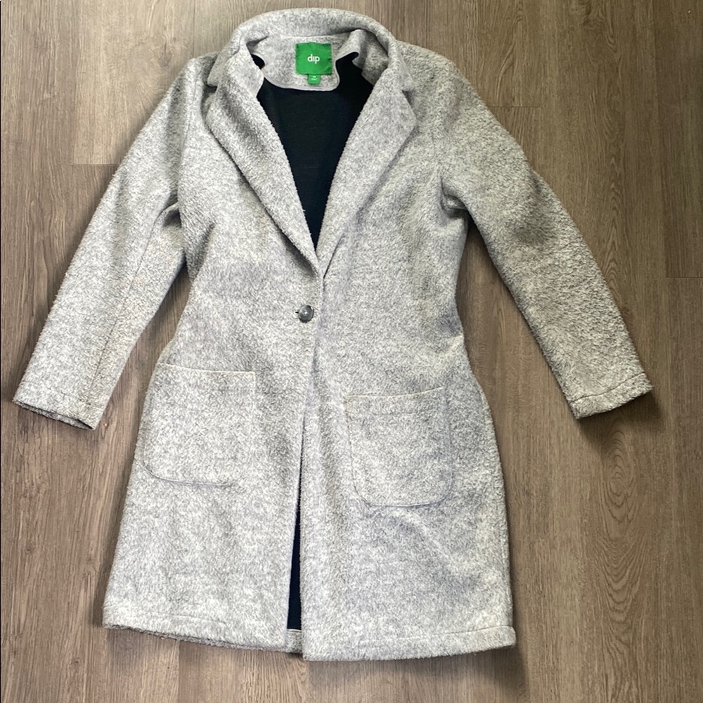 Trench Coat w Notched Lapel